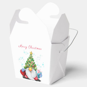 Christmas Gnome Gift or Favor Boxes