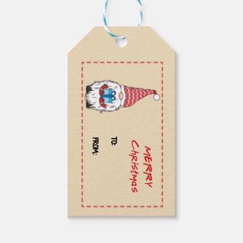 Christmas Gnome Gift Tags