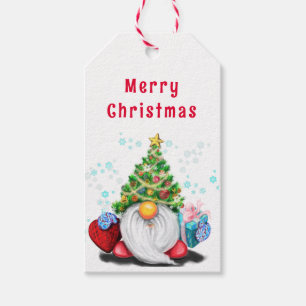 Christmas Gnome Gift Tags