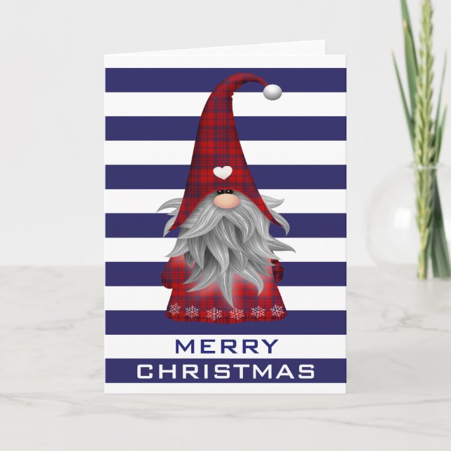 Christmas Gnome Holiday Card (Front)