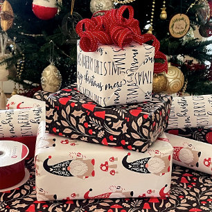 Christmas Gnome Holiday Wrapping Paper Sheets