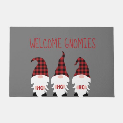 Christmas Gnome Home Decor for Winter Doormat