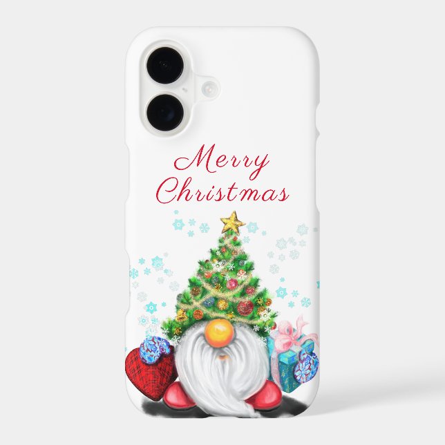Christmas Gnome iPhone Case (Back)