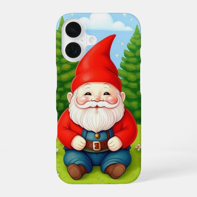 Christmas Gnome Iphone Case (Back)