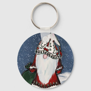 CHRISTMAS GNOME   KEYCHAIN