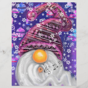 Christmas Gnome Letterhead