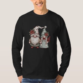 Christmas Gnome Love T-Shirt