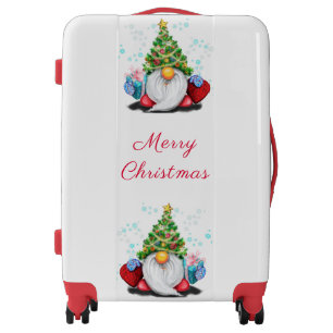 Christmas Gnome Luggage