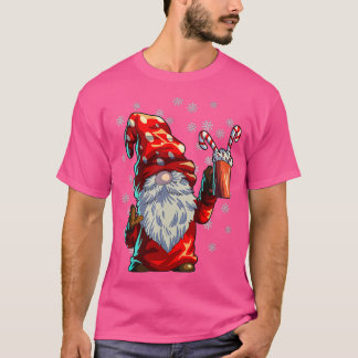 Christmas Gnome Men Women Buffalo Plaid Red Chris T-Shirt