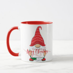 Christmas gnome mug