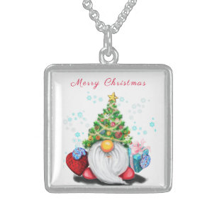Christmas Gnome Necklace