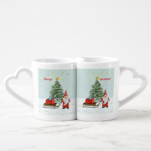 Christmas Gnome Nested Mugs