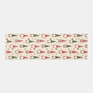 Christmas Gnome Party Pattern Outdoor Rug