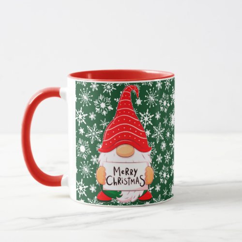 Christmas Gnome personalized Mug