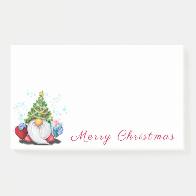 Christmas Gnome Post-it® Notes (Front)