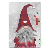 Red Gnome Christmas Tissue Paper | Zazzle