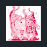 Christmas Gnome Self-inking Stamp<br><div class="desc">Christmas Self-inking Stamps with Couple Hugged Gnomes Singing Happy Christmas Song Fun Drawing Gnome Party Stamp Gift - or Choose / Add Your Unique Text / Name / Color - Make Your Special Gifts - Resize and move or remove and add image / text with Customization tool ! Drawing and...</div>
