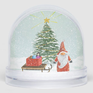 Christmas Gnome Snow Globe