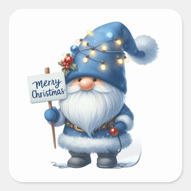 Christmas  Gnome Stickers (Front)