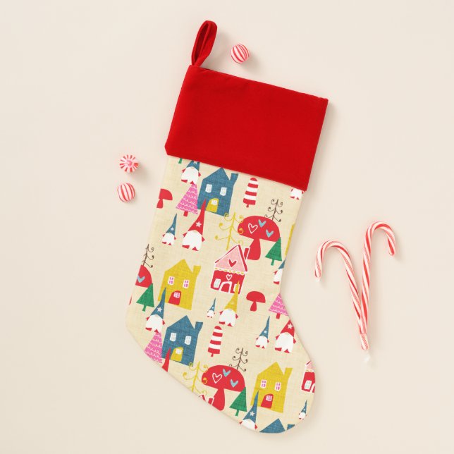 Christmas Gnome Stocking (Front)