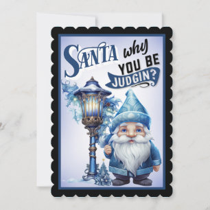 Christmas Gnome Thank You Card
