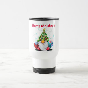 Christmas Gnome Travel Mug Gift