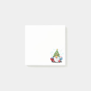 Christmas Gnome with Gift Sticky Notes