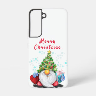 Christmas Gnome with Heart Gifts Samsung Galaxy S22 Case