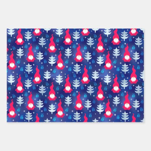 Christmas Gnome Wrapping Paper