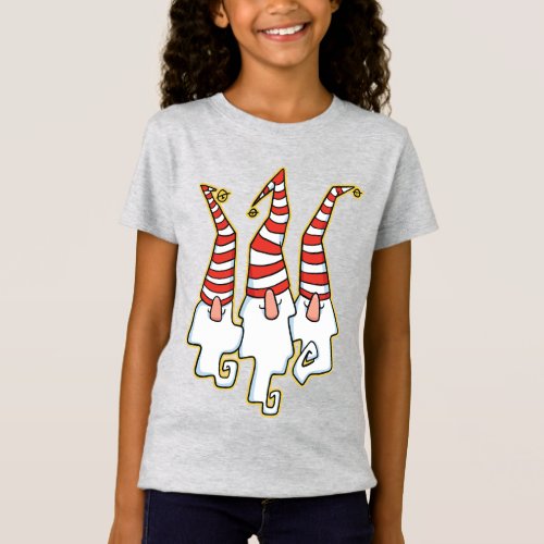 Christmas gnomes design T_Shirt