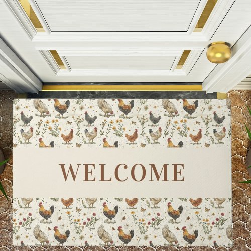 Christmas gnomes farmhouse home doormat