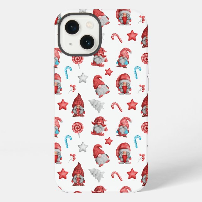Christmas Gnomes Iphone Case (Back)