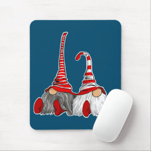 Christmas Gnomes Mouse Pad