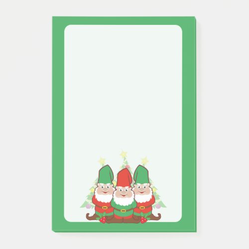 Christmas Gnomes Post_it Notes