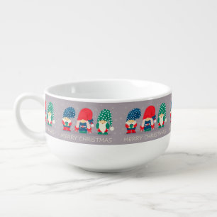 Christmas Gnomes Soup Mug