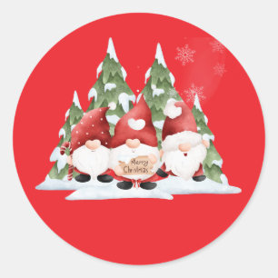 Christmas Gnomes Sticker
