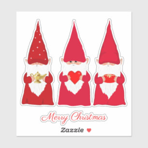 Christmas Gnomes Sticker