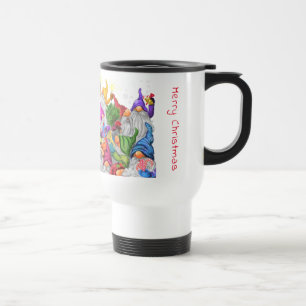 Christmas Gnomes Travel Mug