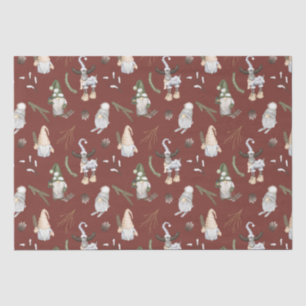 Christmas Gnomes Woodland Tissue Paper