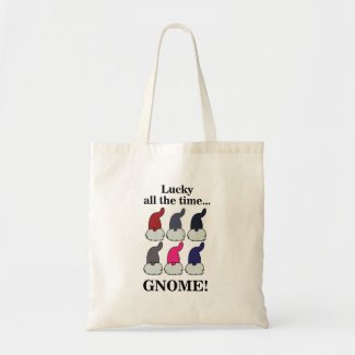 Christmas Gnomes Xmas Lucky Tote Bag