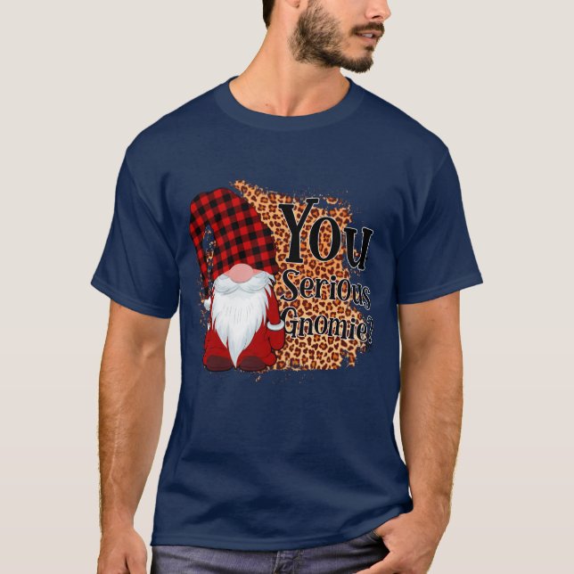 Christmas Gnomie family T-Shirt (Front)