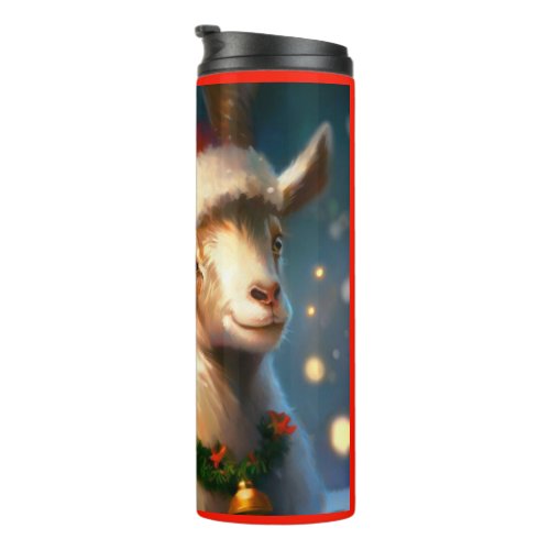 Christmas Goat 2 Thermal Tumbler