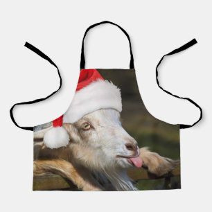 Christmas Goat Apron