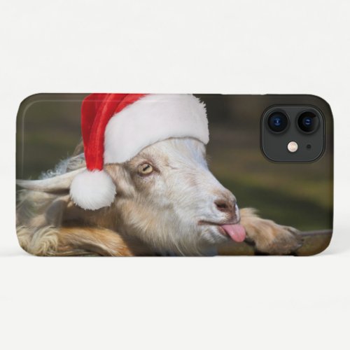Christmas Goat iPhone 11 Case