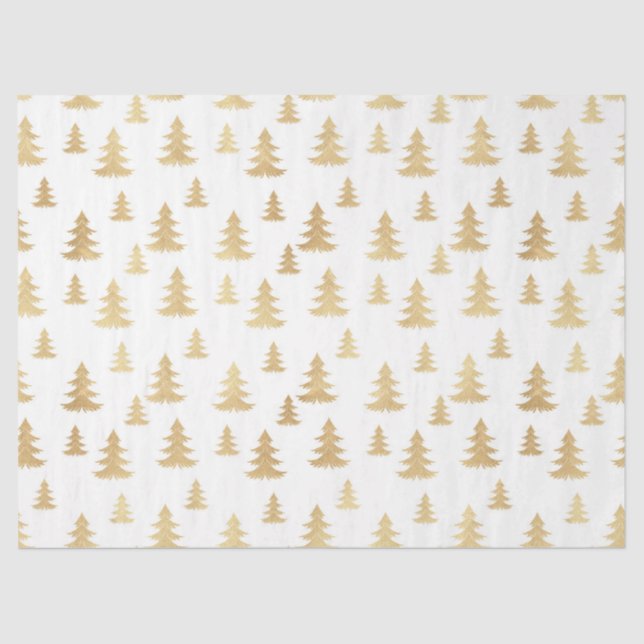 Christmas Gold Series Design 2 Tissue Paper (Front)