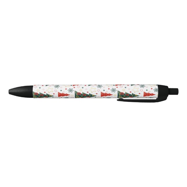 Christmas Gold Twinkle Starry Pines Pen (Bottom)