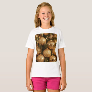 Christmas Golden Balls T-Shirt