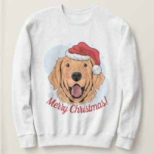 Christmas Golden Retriever Sweatshirt
