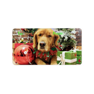 Christmas - Golden Retriever - Zoe Label