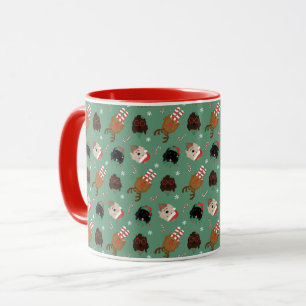 Christmas Goldendoodle Dogs Mug